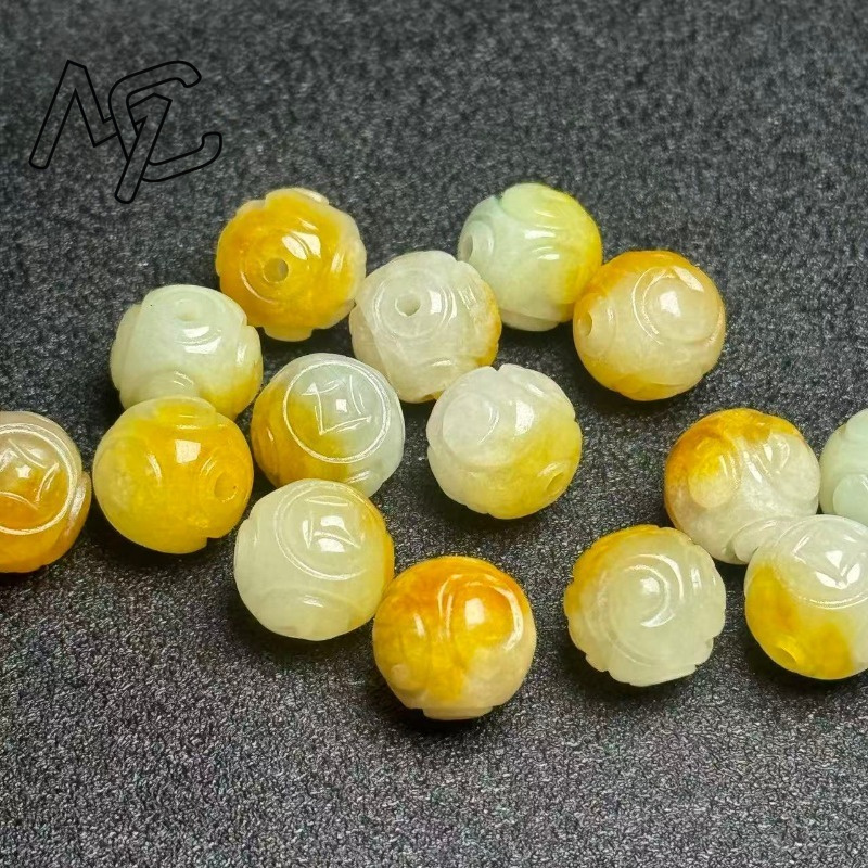 5pcs Natural Yellow Emerald Ja - Bracelets review and price
