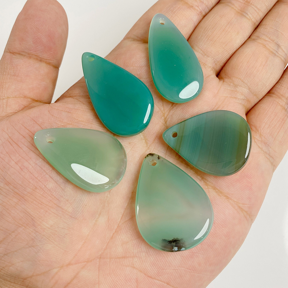 1PC Big Waterdrop Shape Stone  - Crystal Pendant Necklace Natural Stone review and price