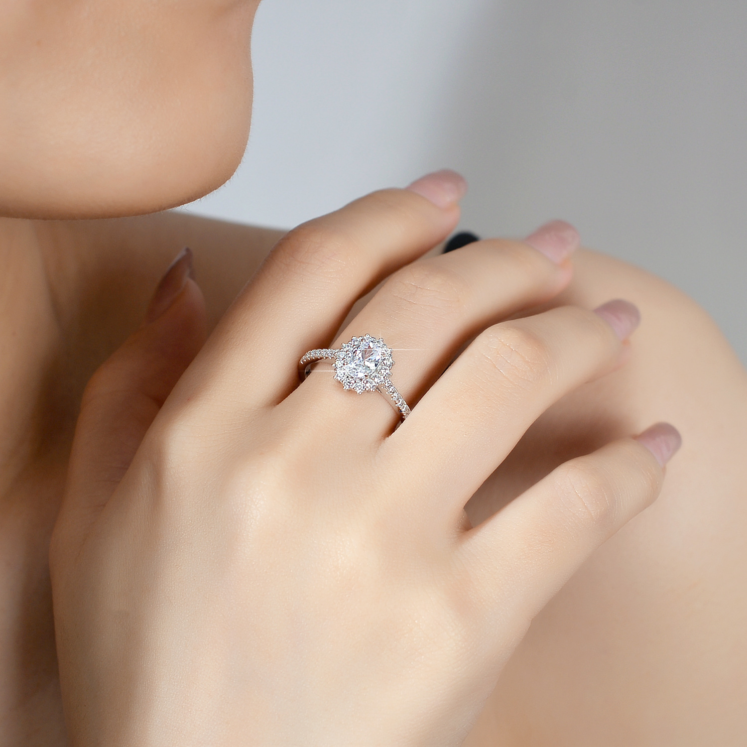 Alien Moissanite Ring for Wome - Moissanite Engagement Ring 1 Carat review and price