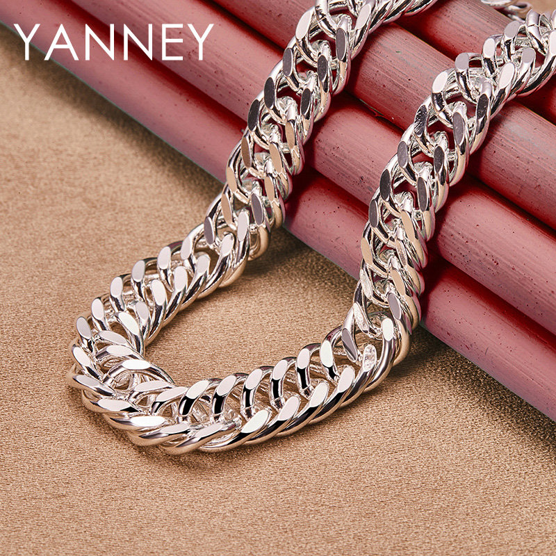 10MM 925 Sterling Silver 20/24 - Cuban Link Chain 12Mm review and price
