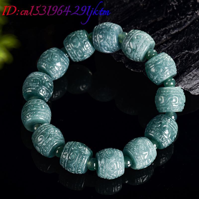 Natural Burmese Jadeite Carved - Bracelets review and price