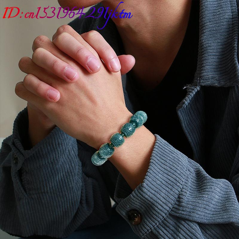 Natural Burmese Jadeite Carved - Bracelets review and price