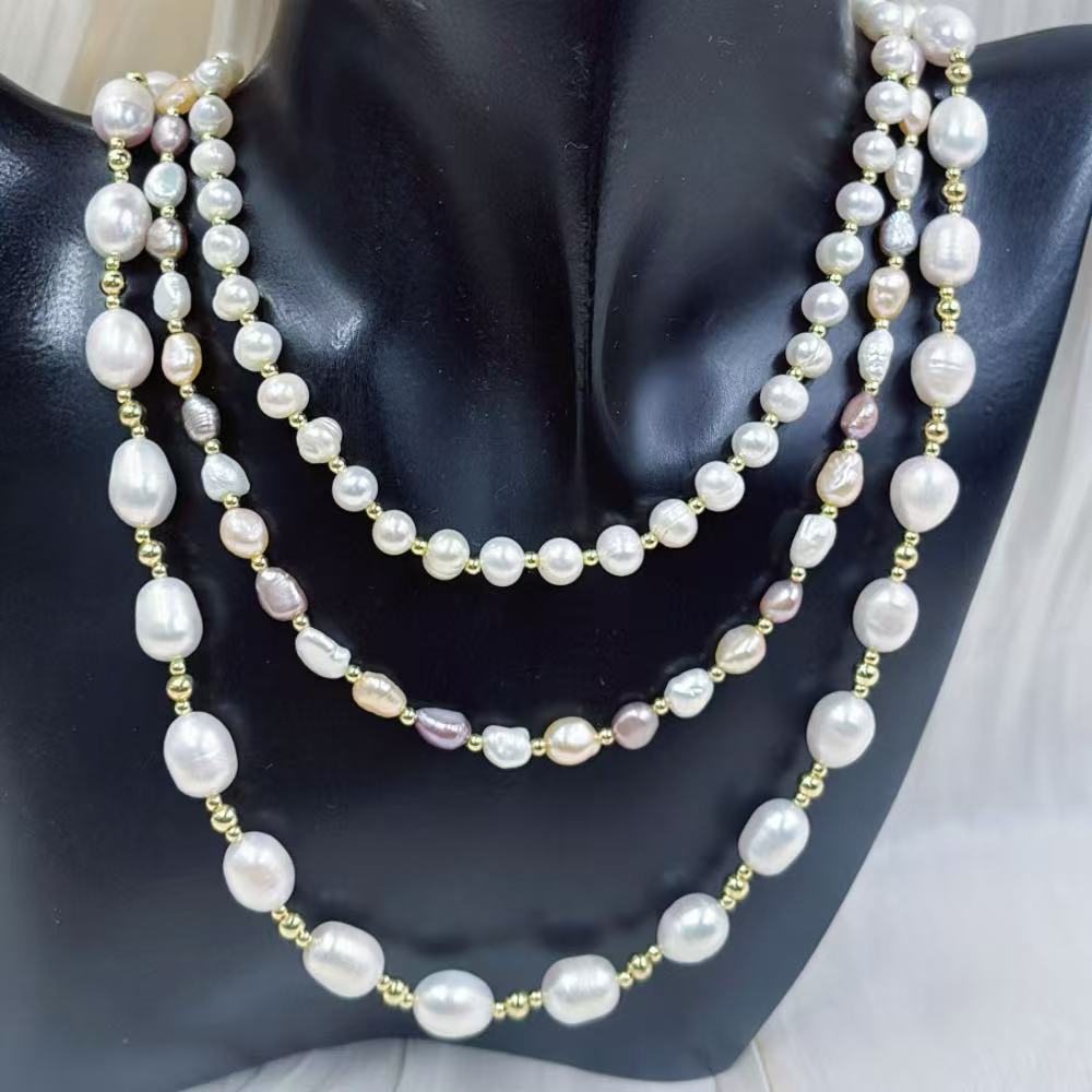 For Mother Jewelry Gift Purple - Pearl Choker Necklace Vintage review and price