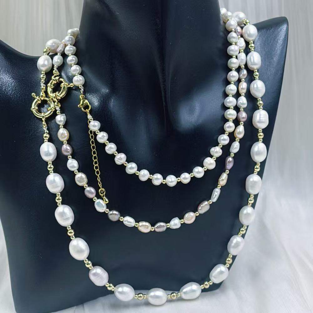 For Mother Jewelry Gift Purple - Pearl Choker Necklace Vintage review and price